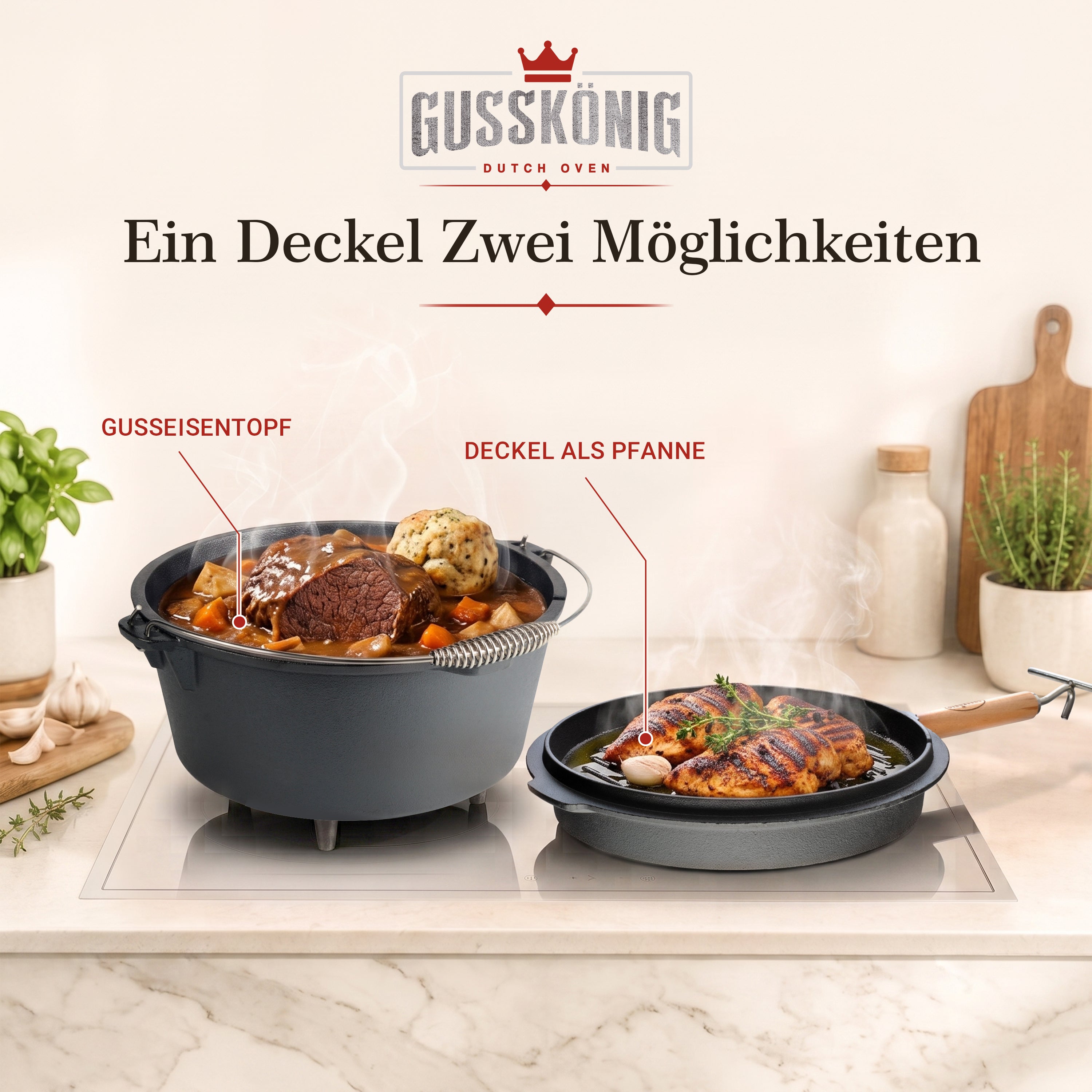 Limitiertes Dutch Oven Set