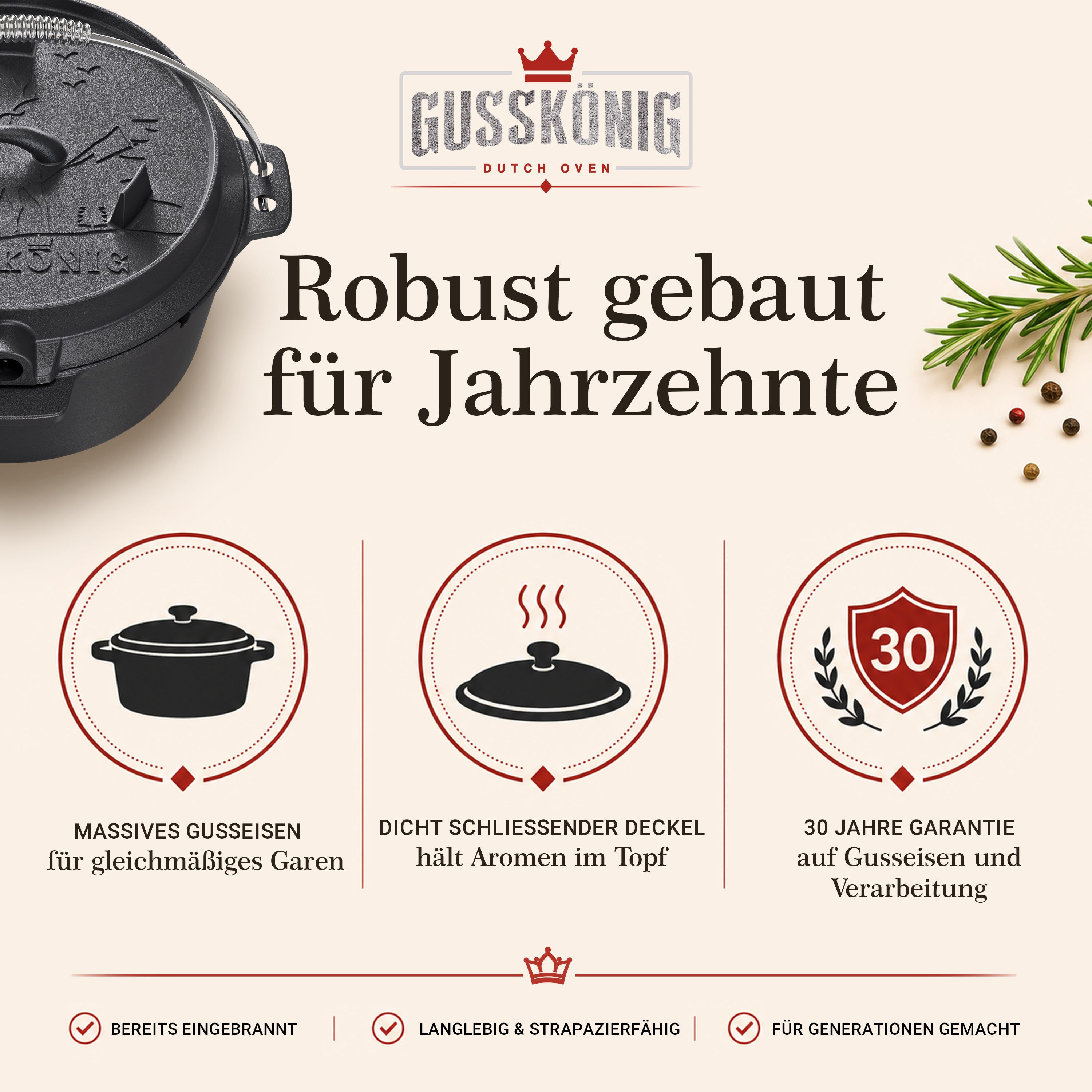 Limitiertes Dutch Oven Set