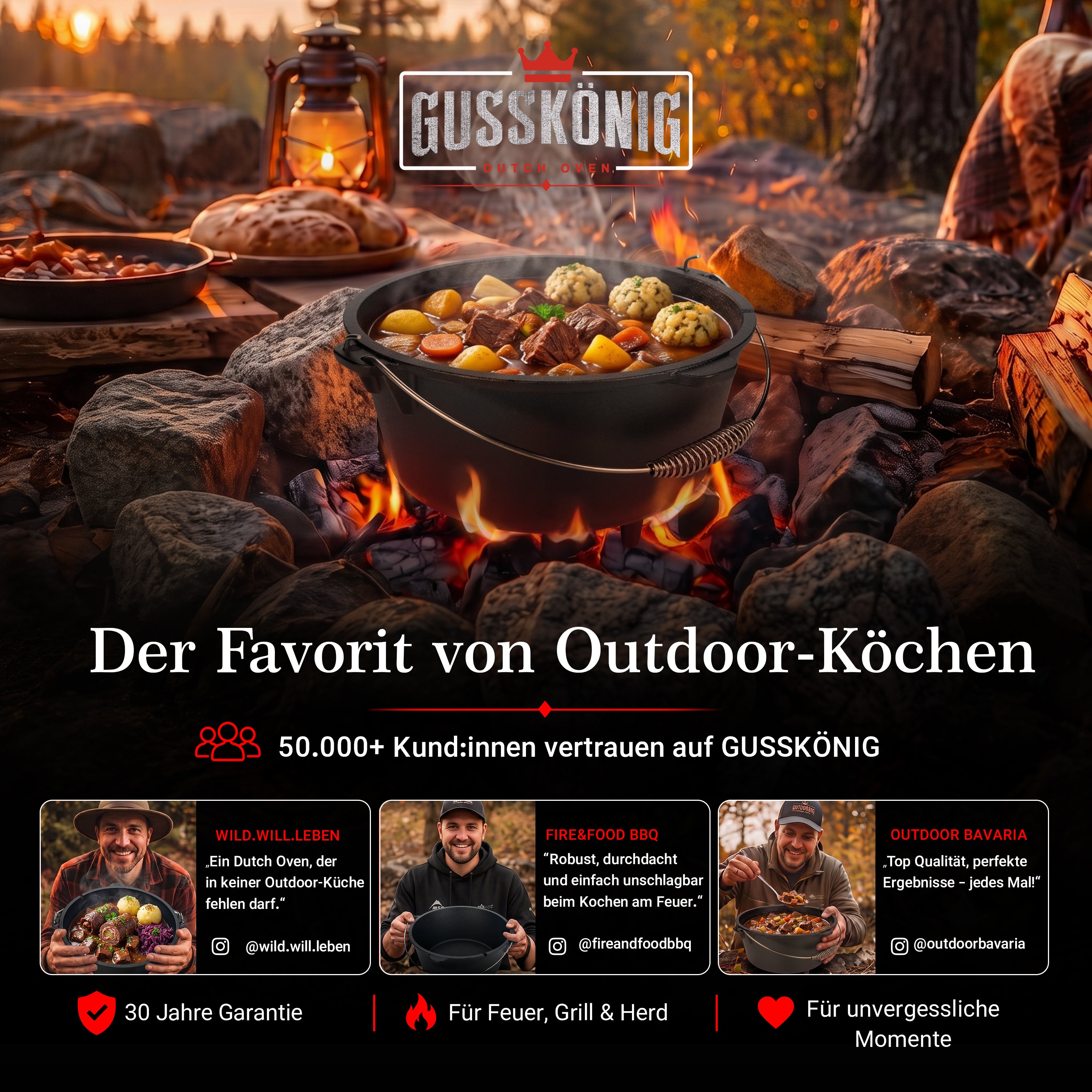 Limitiertes Dutch Oven Set