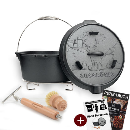 GUSSKÖNIG Dutch OvenOhne FüßenGusskönig