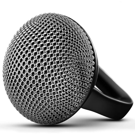 Gusseisen Ringreiniger mit Silikongriff – Patina-schonend