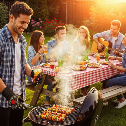 Grillhandschuhe hitzebeständig bis 800°C
