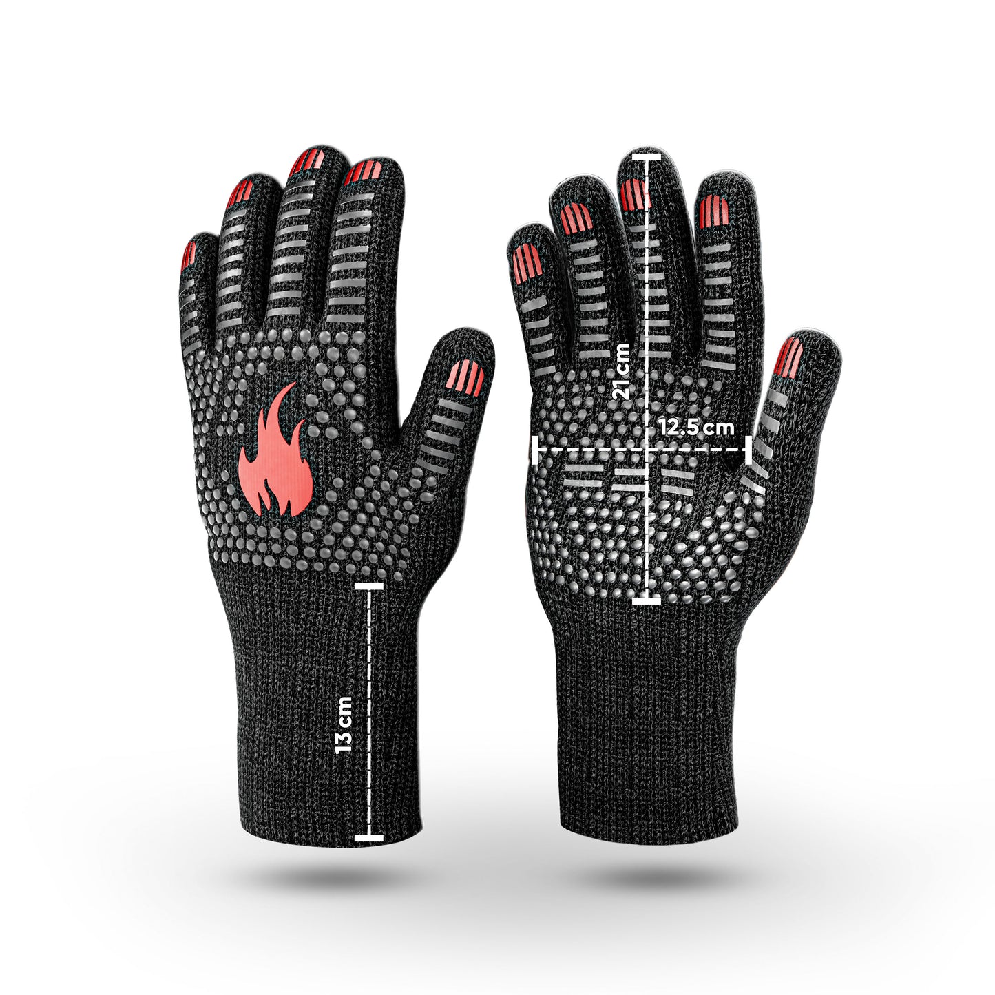 Grillhandschuhe hitzebeständig – Aramid, Indoor & Outdoor