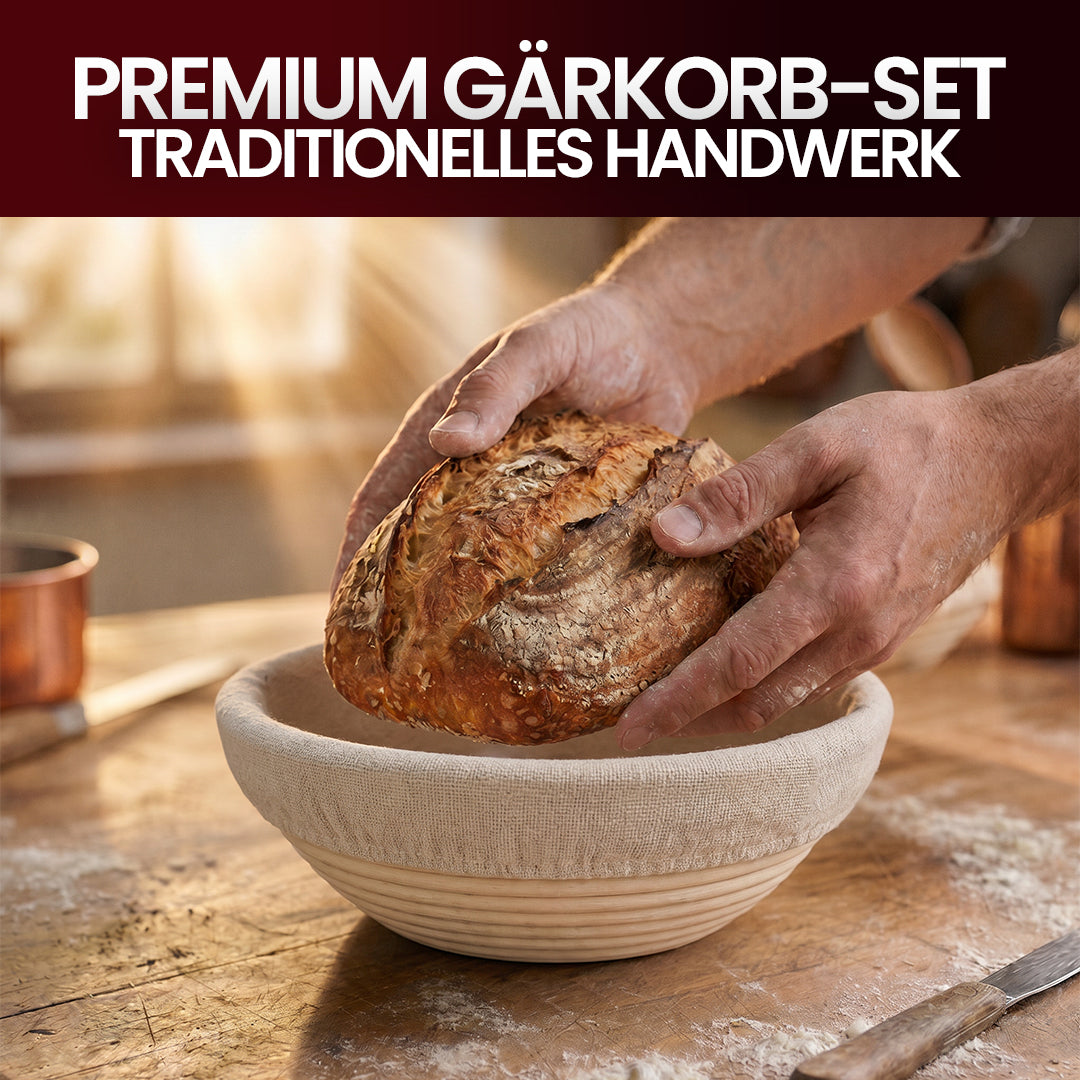 Gärkörbchen Rund | Brot Gärkorb kaufen | GussKönig®