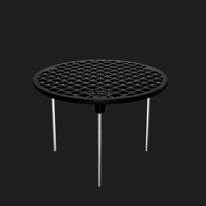 Gusseisen Grillrost mit Beinen (Ø30 cm)