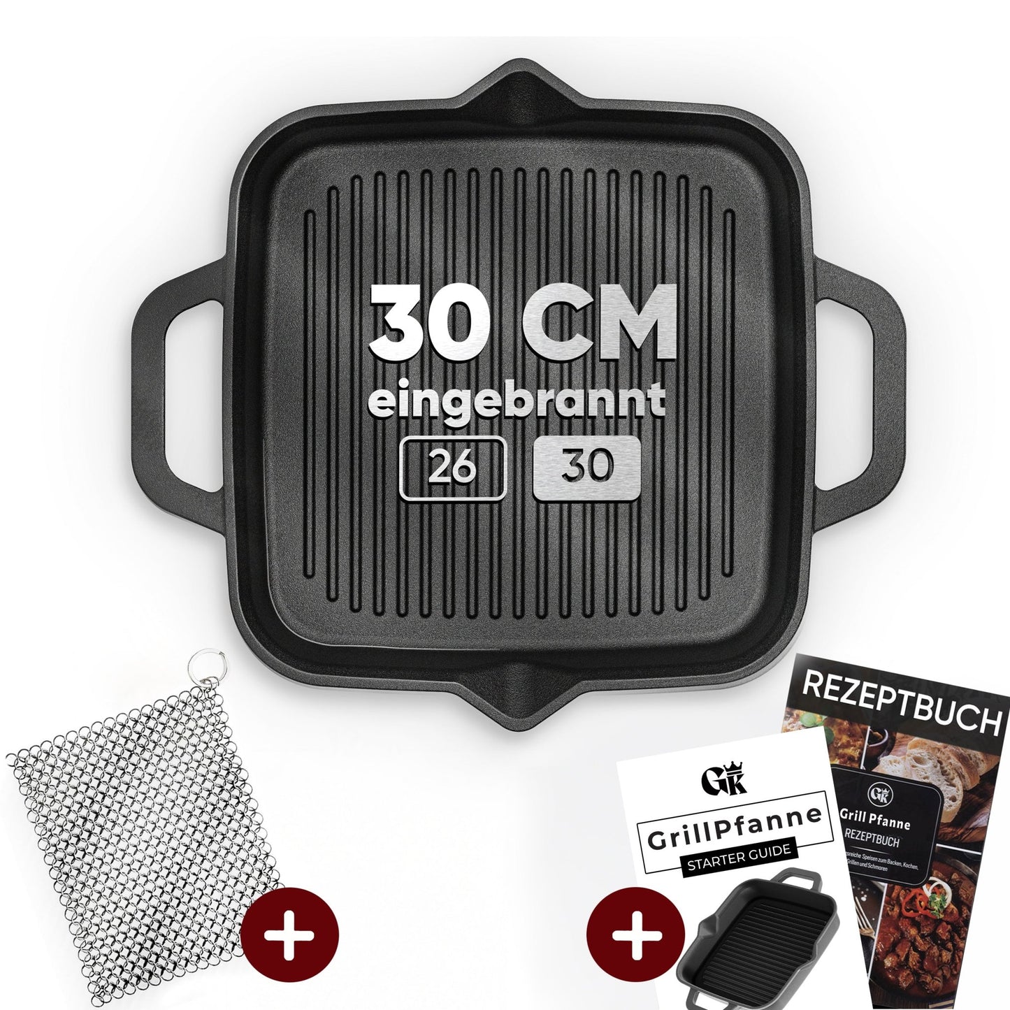 Bratpfanne & GusseisenpfanneGrillpfanneGusskönig