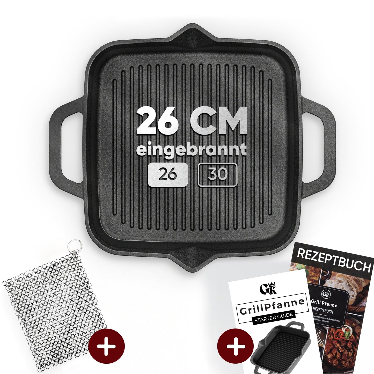 Bratpfanne & GusseisenpfanneGrillpfanneGusskönig