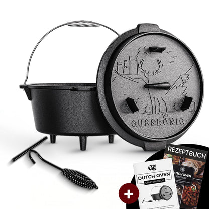 Dutch Oven KlassischMit FüßenGusskönig