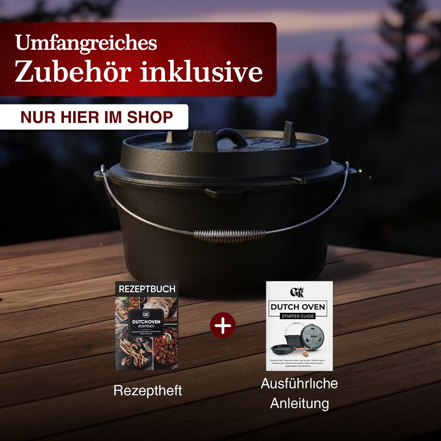 Dutch Oven KlassischOhne FüßenGusskönig