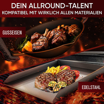 Edelstahl - Ringreiniger – schonend & effektiv für Gusseisen20 cmGusskönig