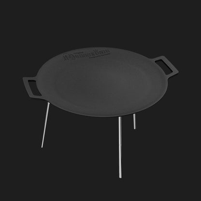 Gusseisen Grillplatte (Ø 42 cm)
