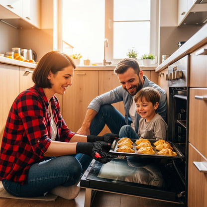 Grillhandschuhe hitzebeständig – Aramid, Indoor & OutdoorSmallGusskönig